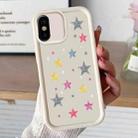 For iPhone X Diamond Sand TPU Full Coverage Phone Case(JGS20 White) - 1