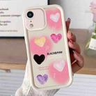 For iPhone XR Diamond Sand TPU Full Coverage Phone Case(JGS19 White) - 1