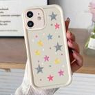 For iPhone 11 Diamond Sand TPU Full Coverage Phone Case(JGS20 White) - 1
