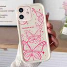 For iPhone 11 Diamond Sand TPU Full Coverage Phone Case(JGS22 White) - 1