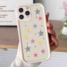 For iPhone 11 Pro Diamond Sand TPU Full Coverage Phone Case(JGS20 White) - 1