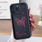 For iPhone 11 Pro Diamond Sand TPU Full Coverage Phone Case(JGS21 Black) - 1