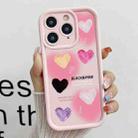 For iPhone 11 Pro Diamond Sand TPU Full Coverage Phone Case(JGS19 Pink) - 1