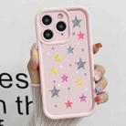 For iPhone 11 Pro Diamond Sand TPU Full Coverage Phone Case(JGS20 Pink) - 1