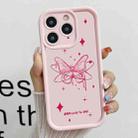 For iPhone 11 Pro Diamond Sand TPU Full Coverage Phone Case(JGS21 Pink) - 1