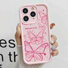 For iPhone 12 Pro Diamond Sand TPU Full Coverage Phone Case(JGS22 Pink) - 1