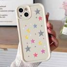 For iPhone 13 Diamond Sand TPU Full Coverage Phone Case(JGS20 White) - 1