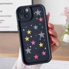 For iPhone 13 Diamond Sand TPU Full Coverage Phone Case(JGS20 Black) - 1