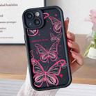 For iPhone 14 Plus Diamond Sand TPU Full Coverage Phone Case(JGS22 Black) - 1