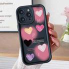 For iPhone 14 Pro Diamond Sand TPU Full Coverage Phone Case(JGS19 Black) - 1