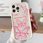 For iPhone 14 Pro Diamond Sand TPU Full Coverage Phone Case(JGS22 White) - 1