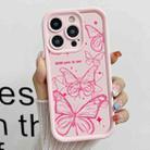 For iPhone 14 Pro Diamond Sand TPU Full Coverage Phone Case(JGS22 Pink) - 1