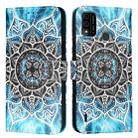 For itel A48 Colored Drawing Pattern Plain Weave Leather Phone Case(Undersea Mandala) - 2