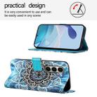 For itel A95 5G Colored Drawing Pattern Plain Weave Leather Phone Case(Undersea Mandala) - 3