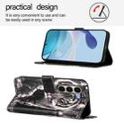 For itel A95 5G Colored Drawing Pattern Plain Weave Leather Phone Case(Black And White Tiger) - 3