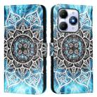 For itel A90 4G Colored Drawing Pattern Plain Weave Leather Phone Case(Undersea Mandala) - 2