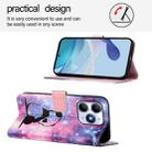 For itel A90 4G Colored Drawing Pattern Plain Weave Leather Phone Case(Baby Panda) - 3