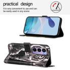 For itel City 100 Colored Drawing Pattern Plain Weave Leather Phone Case(Black And White Tiger) - 3