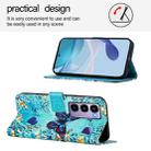 For itel City 100 Colored Drawing Pattern Plain Weave Leather Phone Case(Love Butterfly) - 3