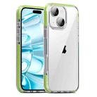 For iPhone 16 TPE Airbag TPU+ PC Full Coverage Phone Case(Green) - 1