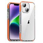 For iPhone 14 TPE Airbag TPU+ PC Full Coverage Phone Case(Orange) - 1