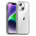 For iPhone 14 TPE Airbag TPU+ PC Full Coverage Phone Case(Transparent) - 1