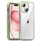 For iPhone 15 Plus TPE Airbag TPU+ PC Full Coverage Phone Case(Green) - 1