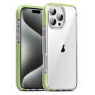 For iPhone 15 Pro TPE Airbag TPU+ PC Full Coverage Phone Case(Green) - 1