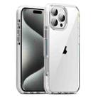 For iPhone 15 Pro TPE Airbag TPU+ PC Full Coverage Phone Case(White) - 1