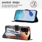 For Tecno Pova 5 4G Colored Drawing Pattern Plain Weave Leather Phone Case(Cats And Tigers) - 3
