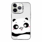 For iPhone 11 Pro Cartoon Panda TPU Hybrid PC Phone Case(Wink Panda) - 1