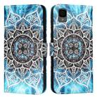 For TCL 30 XL T701DL Colored Drawing Pattern Plain Weave Leather Phone Case(Undersea Mandala) - 2