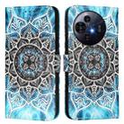 For TCL 50 Pro NxtPaper Colored Drawing Pattern Plain Weave Leather Phone Case(Undersea Mandala) - 2