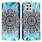 For T-Mobile REVVL 7 5G Colored Drawing Pattern Plain Weave Leather Phone Case(Undersea Mandala) - 2