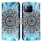 For T-Mobile REVVL 7 Pro 5G Colored Drawing Pattern Plain Weave Leather Phone Case(Undersea Mandala) - 2