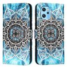 For UMIDIGI Power 7 Max Colored Drawing Pattern Plain Weave Leather Phone Case(Undersea Mandala) - 2