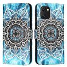 For UMIDIGI Power 7 / Power 7S Colored Drawing Pattern Plain Weave Leather Phone Case(Undersea Mandala) - 2