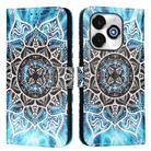 For UMIDIGI G100x 5G / 4G Colored Drawing Pattern Plain Weave Leather Phone Case(Undersea Mandala) - 2