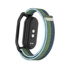 For Xiaomi Smart Band 8 / 9 PC Case + Loop Nylon Hook and Loop Fastener Watch Band(Deep Blue) - 3