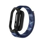 For Xiaomi Smart Band 8 / 9 PC Case + Loop Nylon Hook and Loop Fastener Watch Band(Quiet Blue) - 2