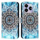 For ZTE Blade V60 / Axon 60 4G Colored Drawing Pattern Plain Weave Leather Phone Case(Undersea Mandala) - 2