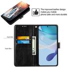 For ZTE Blade V70 Vita / nubia V70 Design Colored Drawing Pattern Plain Weave Leather Phone Case(Cats And Tigers) - 3