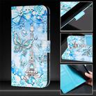 For ZTE nubia Z60 Ultra Colored Drawing Pattern Plain Weave Leather Phone Case(Tower Butterfly) - 3