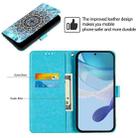 For vivo S20 Pro Colored Drawing Pattern Plain Weave Leather Phone Case(Undersea Mandala) - 3