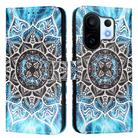 For vivo S30 Pro mini Colored Drawing Pattern Plain Weave Leather Phone Case(Undersea Mandala) - 2