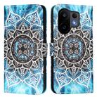 For vivo S30 Colored Drawing Pattern Plain Weave Leather Phone Case(Undersea Mandala) - 2