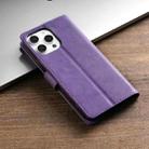 For iPhone 16 Pro Max N.BEKUS CSJ-P1 Solid Color Leather Phone Case(Purple) - 3