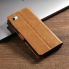 For iPhone SE 2024 N.BEKUS CSJ-P1 Solid Color Leather Phone Case(Brown) - 3