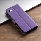 For iPhone SE 2024 N.BEKUS CSJ-P1 Solid Color Leather Phone Case(Purple) - 3