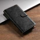 For iPhone 15 Pro Max N.BEKUS CSJ-P1 Solid Color Leather Phone Case(Black) - 2